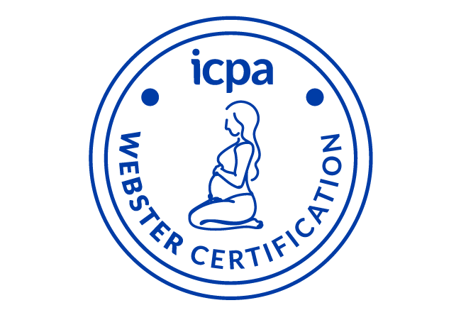 Webster Technique certified pregnancy chiropractor certification logo